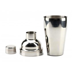 Set barman,  9 piese, clesti, agitator, sita, lingura, 2 deschizatoare, cutit citrice, argintiu