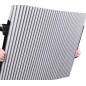 Parasolar parbriz, pliabil, protectie UV, ventuze prindere, 400g, 150 x 70 cm, argintiu Parasolar parbriz, pliabil, protectie UV, ventuze prindere, 400g, 150 x 70 cm, argintiu