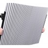 Parasolar parbriz, pliabil, protectie UV, ventuze prindere, 400g, 150 x 70 cm, argintiu