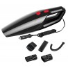 Aspirator auto fara sac, alimentare bricheta, 4200 Pa, 120W, 12V, 458g, 37,5 x 12,5 x 15,5 cm, negru