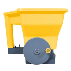 Semanatoare gradina manuala, suprafata acoperire: 1,8 - 3,6 m, 3L, 0,5kg, 21 x 24  x 22,5 cm, galben