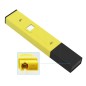 Tester PH electronic, afisaj LCD, masurare: 0,0 - 14,0 pH, 15,5 x 3,1 x 1,8 cm, galben/negru Tester PH electronic, afisaj LCD, masurare: 0,0 - 14,0 pH, 15,5 x 3,1 x 1,8 cm, galben/negru