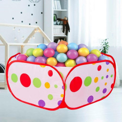 Tarc joaca pentru copii, pliabil, poliester, 300g, 90 x 35 cm, multicolor