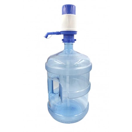 Pompa apa universala, dimensiune reglabila, 35 cm, alb/albastru