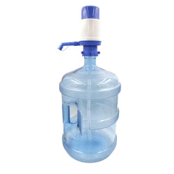 Pompa apa universala, dimensiune reglabila, 35 cm, alb/albastru