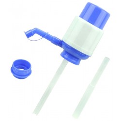 Pompa apa universala, dimensiune reglabila, 35 cm, alb/albastru