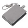 Aprinzator foc, temperatura scanteie 3000C, tip breloc, otel, 15g, 4,8 x 2,9 x 1,0 cm, argintiu