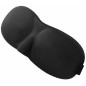Masca dormit, forma 3D, banda elastica, unisex, negru