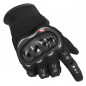 Manusi moto Scooter, marime L, material poliester si protectii cauciuc, inchidere velcro, negru Manusi moto Scooter, marime L, material poliester si protectii cauciuc, inchidere velcro, negru