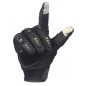 Manusi moto Scooter, marime L, material poliester si protectii cauciuc, inchidere velcro, negru Manusi moto Scooter, marime L, material poliester si protectii cauciuc, inchidere velcro, negru