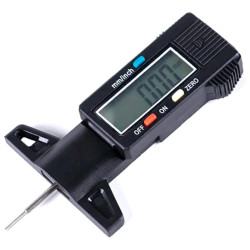 Manometru electronic universal, masurare 0,0 - 25,4 mm, 90g, 60 m x 113  x 13 mm, negru