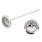 Termometru alimentar cu sonda, indicator temperatura incorporat, 21 x 5,4 cm, argintiu