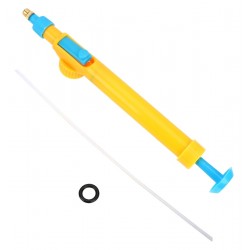 Pulverizator manual universal, 2 moduri functionare, plastic, 28,5 cm, galben