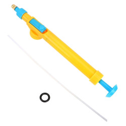 Pulverizator manual universal, 2 moduri functionare, plastic, 28,5 cm, galben