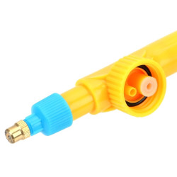 Pulverizator manual universal, 2 moduri functionare, plastic, 28,5 cm, galben
