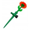 Aspersor gradina automat, prindere pamant, adaptor: 1/2 inch, 33 cm, verde