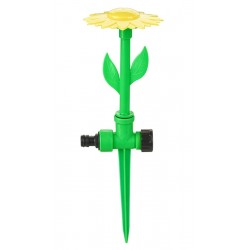 Aspersor gradina automat, prindere pamant, adaptor: 1/2 inch, 33 cm, verde