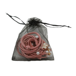 Set elastice par, 12 bucati, 5 cm, roz
