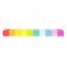 Cuburi senzoriale copii, silicon moale, multicolor, 5.3 x 6.5 cm, set 10 bucati