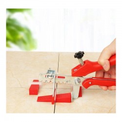 Cleme nivel placi gresie, 1 mm, set 100 bucati