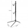Suport bicicleta, stand universal pentru reparatii, sarcina maxima 30 kg, negru
