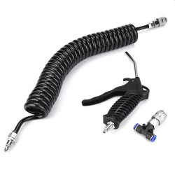 Set furtun pneumatic cu pistol, presiune maxima 13ATM, racord T, lungime 5 m