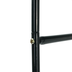 Pergola gradina, arcada metalica pentru flori, 240x140x37 cm