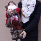 Mos Craciun HandMade inaltime 60 cm, cu felinar, sac cadouri, aspect autentic, RESIGILAT Mos Craciun HandMade inaltime 60 cm, cu felinar, sac cadouri, aspect autentic, RESIGILAT