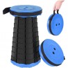 Scaun rotund pliabil, telescopic, maner pentru transport, pescuit si camping
