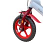 Bicicleta copii 12 inch, ghidon reglabil, roti ajutatoare detasabile, frana V-Brake