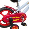 Bicicleta copii 12 inch, ghidon reglabil, roti ajutatoare detasabile, frana V-Brake