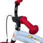 Bicicleta copii 12 inch, ghidon reglabil, roti ajutatoare detasabile, frana V-Brake