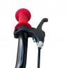 Bicicleta copii 12 inch, ghidon reglabil, roti ajutatoare detasabile, frana V-Brake