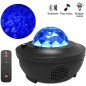 Proiector LED RGB Starry Galaxy, Bluetooth, difuzor muzical, control telecomanda, timer