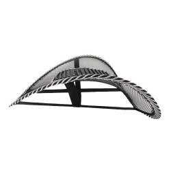 Suport lombar pentru scaun birou sau auto, plasa, bile lemn masaj, 39x41 cm