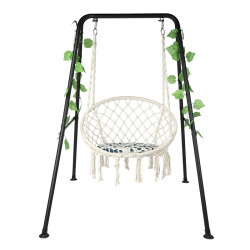 Suport hamac sau leagan, interior/exterior, metal, 160x125x80 cm