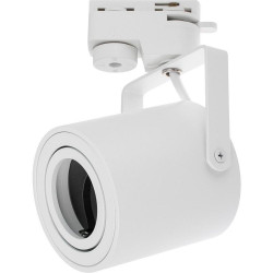 Proiector LED GU10, directionabil pe sina monofazata, 35W, alb