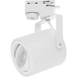 Proiector LED GU10, directionabil pe sina monofazata, 35W, alb