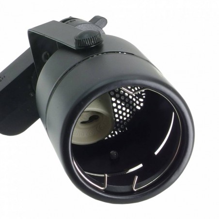 Reflector pe sina, bec LED GU10, 35W, rotatie 320 grade, IP20, lungime 14 cm, aluminiu