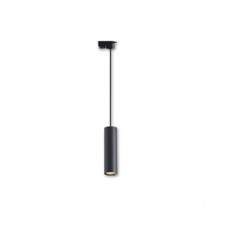 Spot LED suspendat, 35W, IP20, dimensiune 6 x 120 cm, aluminiu, negru mat