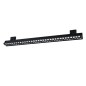 Proiector LED cu lumina neutra, 9600 lm, 2x 48W, unghi inclinare reglabil, aluminiu, rama neagra Proiector LED cu lumina neutra, 9600 lm, 2x 48W, unghi inclinare reglabil, aluminiu, rama neagra