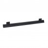 Proiector LED cu lumina neutra, 9600 lm, 2x 48W, unghi inclinare reglabil, aluminiu, rama neagra