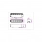 Spot LED magnetic, pentru interior, bec 6W, 4000K, luminozitate 480lm, corp aluminiu Spot LED magnetic, pentru interior, bec 6W, 4000K, luminozitate 480lm, corp aluminiu