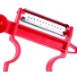 Set curatatoare fructe/legume, 3 piese, lama otel, multicolor Set curatatoare fructe/legume, 3 piese, lama otel, multicolor