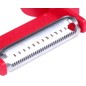 Set curatatoare fructe/legume, 3 piese, lama otel, multicolor Set curatatoare fructe/legume, 3 piese, lama otel, multicolor