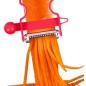 Set curatatoare fructe/legume, 3 piese, lama otel, multicolor Set curatatoare fructe/legume, 3 piese, lama otel, multicolor