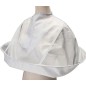 Pelerina frizerie cu guler, inchidere velcro, poliester, 65g, 23 x 60 cm, gri