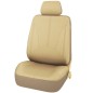 Set huse scaune auto piele ecologica, ortopedice, bej