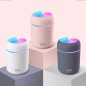 Umidificator aer ultrasonic, oprire automata, alimentare USB, iluminare led, 15 dB, 300ml, 2W, 5V, 12 x 8cm, alb Umidificator aer ultrasonic, oprire automata, alimentare USB, iluminare led, 15 dB, 300ml, 2W, 5V, 12 x 8cm, alb