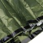 Sac de dormit termic, impermeabil, geanta transport, fluier inclus, 130g, 200 x 90cm, verde